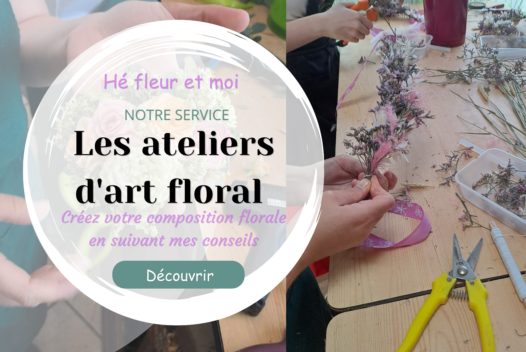 Fleuriste valenciennes nord atelier d art floral