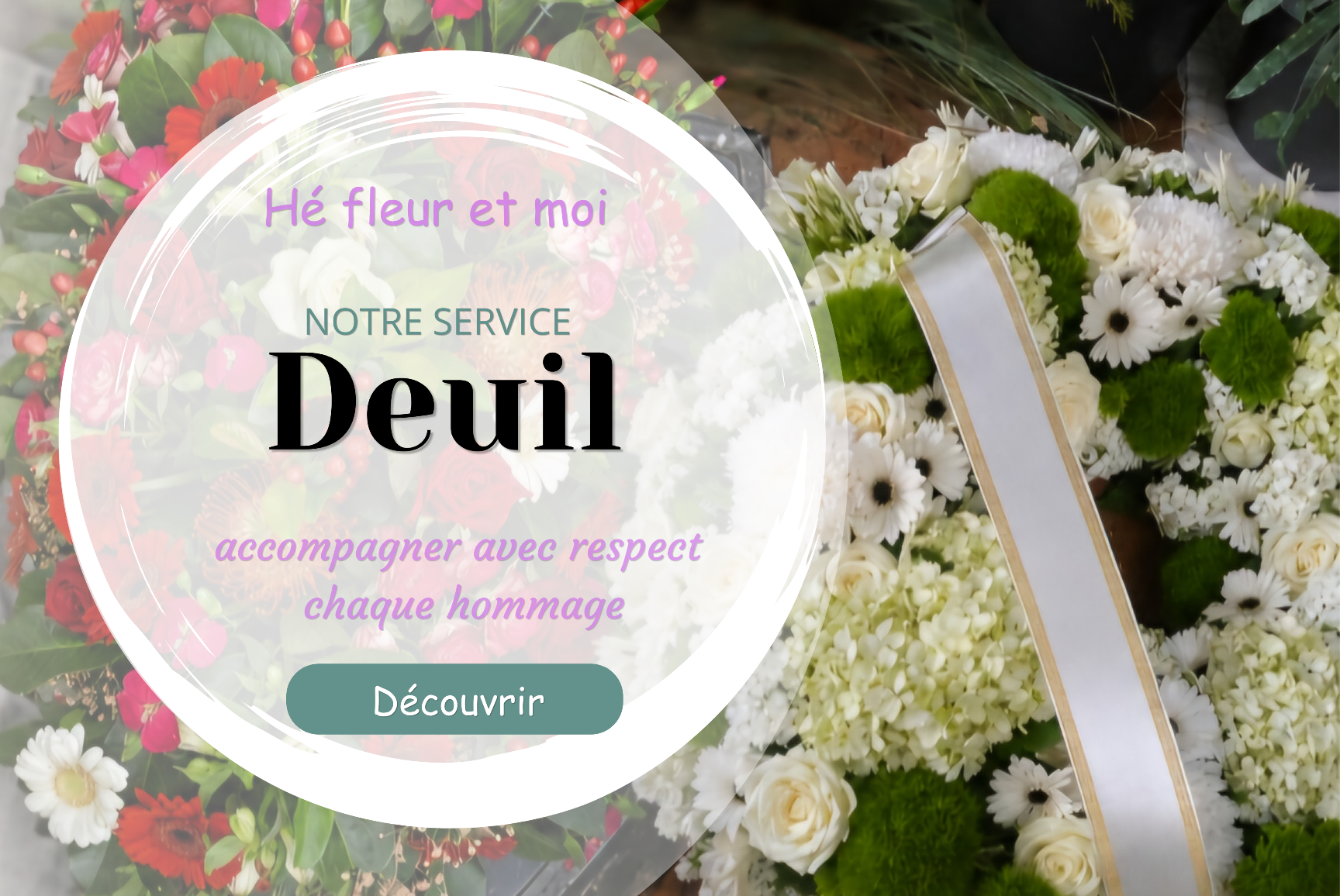 Fleuriste valenciennes nord deuil enterrement