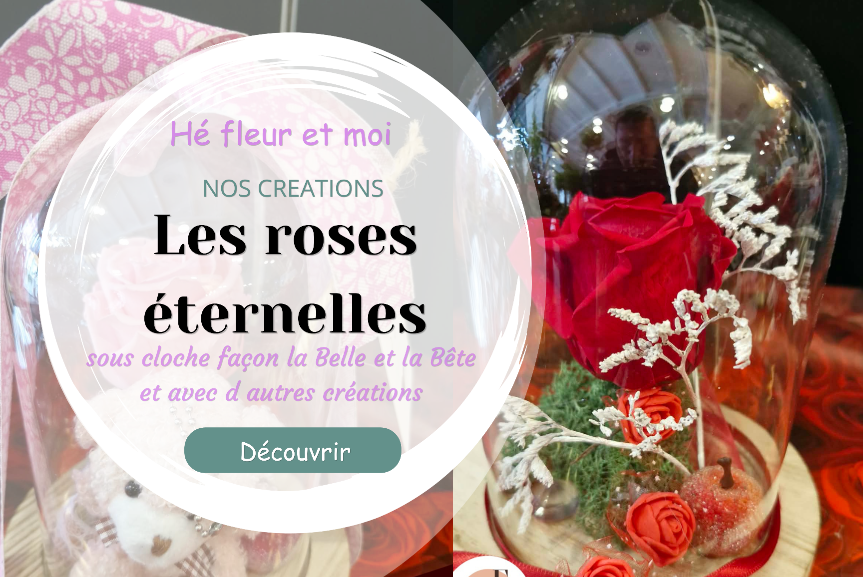 Fleuriste valenciennes nord rose eternelle